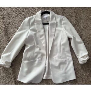 Nine West Women's White Blazer